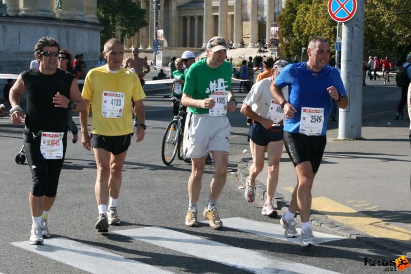 Spar Budapest Maraton futás 2009, Marathon runners