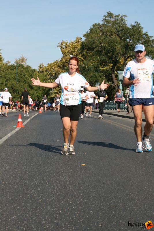 Spar Budapest Maraton futás 2009 Lívia, Magyar Tamás Spar Budapest Maraton futás 2009, Lívia, Magyar Tamás