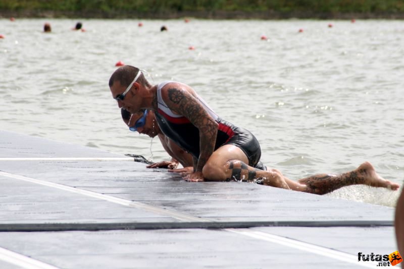 Szeged Csavarker Triatlon Sprint, szeged_csavarker_triatlon_150.jpg, csúszós stég, technikás kijövetelt igényelt