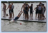 Szeged Csavarker Triatlon Sprint csobbanás