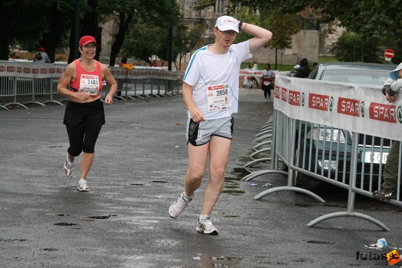Budapest Marathon Finishers Hungary, Jónás Éva, Boury Cedric DUNKERQUE