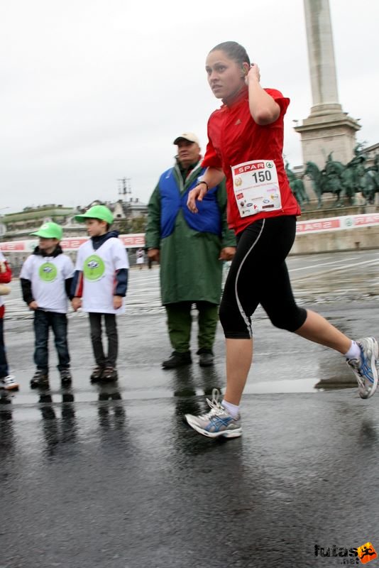 Budapest Marathon Heroes' Square, Andrássy Ágnes