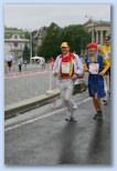 Budapest Marathon Heroes' Square Czele János és Czele Jánosné