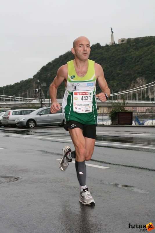 Spar Budapest Marathon Hungary 2010, Houdelette Pascal, FRA maubeuge marathon DOURLERS