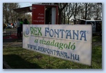 V. Tóparti Futóparti Agárd Rex Fontana a vízadagoló , támogatónk