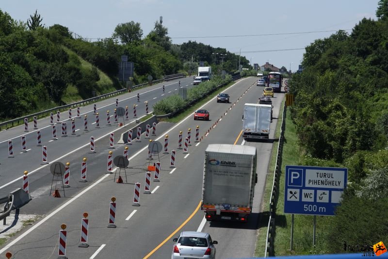 Turul Kupa hegyi kerékpárverseny Tatabánya 2010, Autópálya Tatabánya Turul Pihenőhely