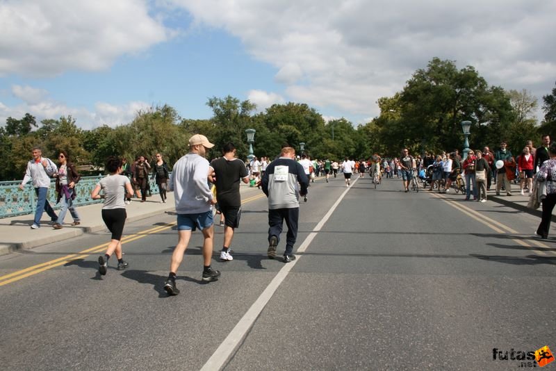 Nike Félmaraton budapesti futóverseny célja a Városligetben, Budapest Városliget