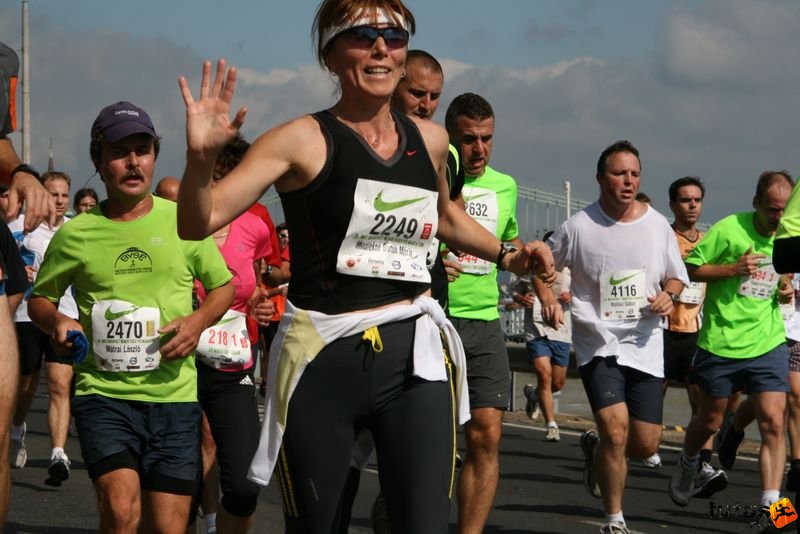 Nike Félmaraton Futóverseny Budapest, Mihalekné Bartók Mária,  Pusztaszabolcs