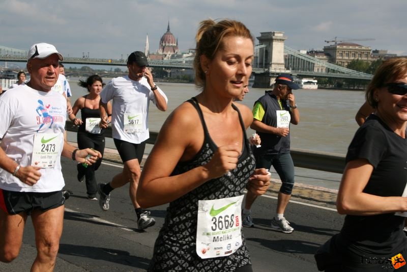 Nike Félmaraton Futóverseny Budapest, Mezőné Balázs Melinda, Melike
