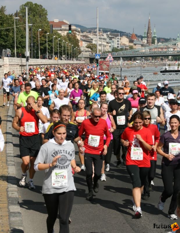 Nike Félmaraton Futóverseny Budapest, futók futók