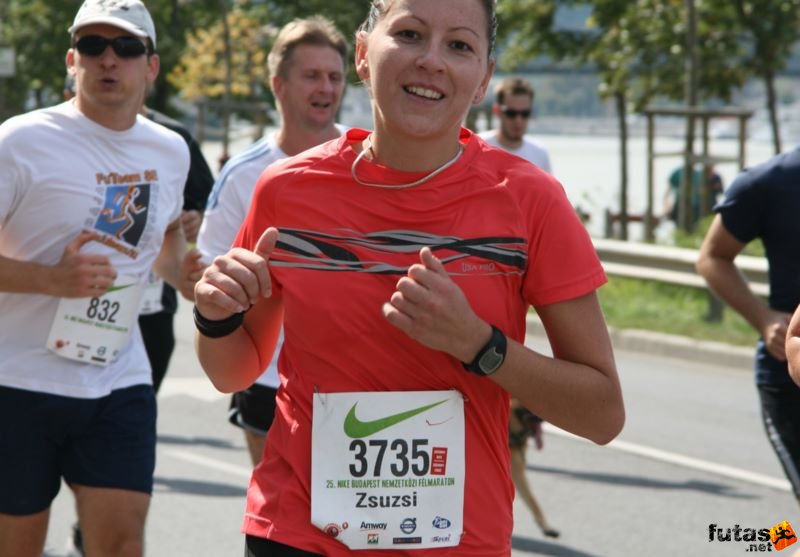 Nike Félmaraton Futóverseny Budapest, Parádi Zsuzsanna, győri futó
