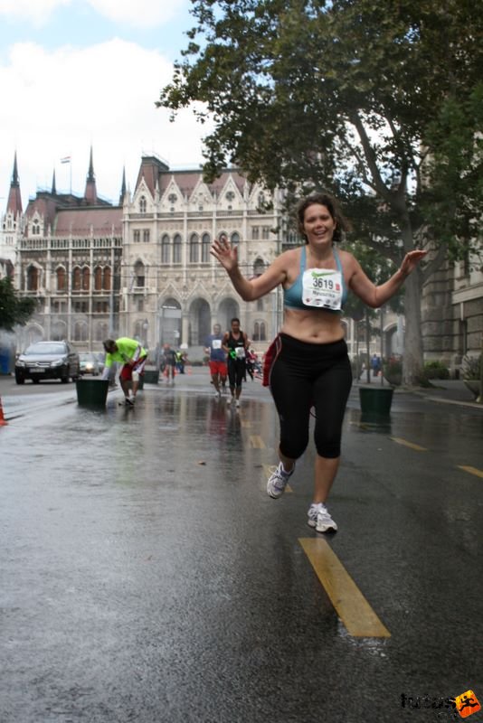 Nike Félmaraton futás Budapest, Némethné Hudák Györgyi