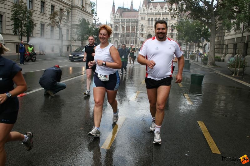 Nike Félmaraton futás Budapest, Töreki Andrea, Berki Péter