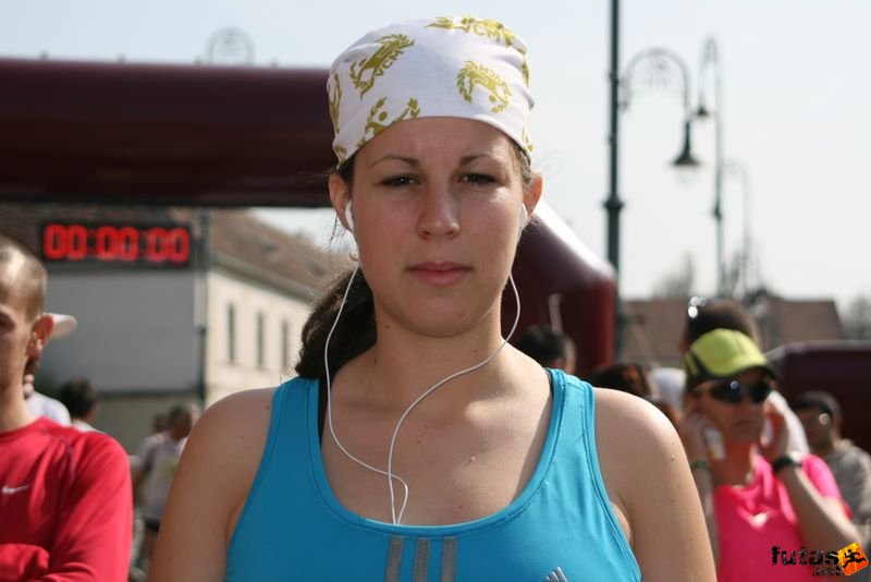Sárvár futás ultrafutás, Judit a verseny előtt