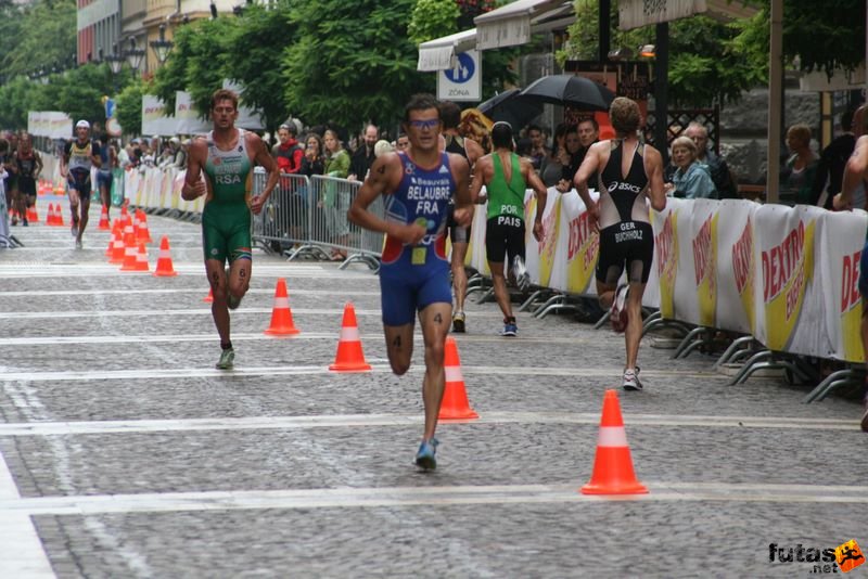 ITU Triathlon World Championship Elite Men, Hungary Budapest, FREDERIC BELAUBRE
