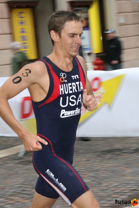 ITU Triathlon World Championship Elite Men, Hungary Budapest, MANUEL HUERTA USA