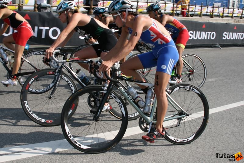 Triathlon World Championship Elite Women bicycle race, VANESSA RAW	GBR