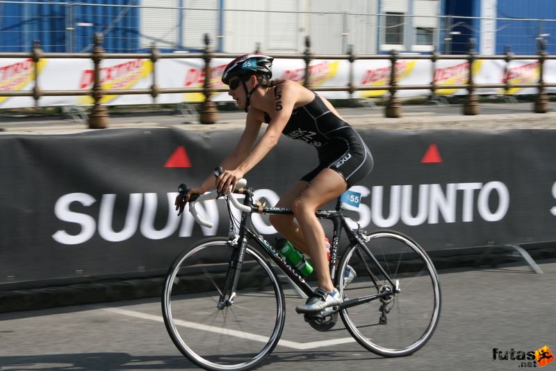 Triathlon World Championship Elite Women bicycle race, MARGIT VANEK HUN