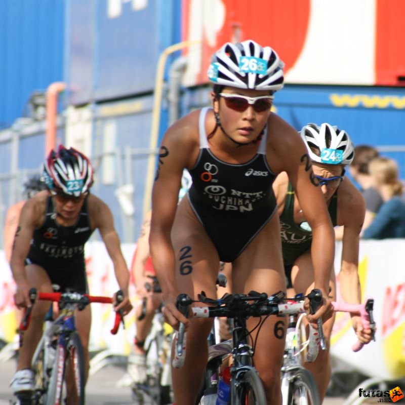 Triathlon World Championship Elite Women bicycle race, AKANE TSUCHIHASHI	JPN