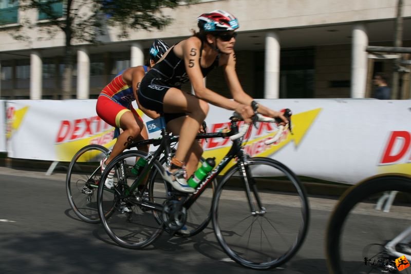 Triathlon World Championship Elite Women bicycle race, MARGIT VANEK	HUN