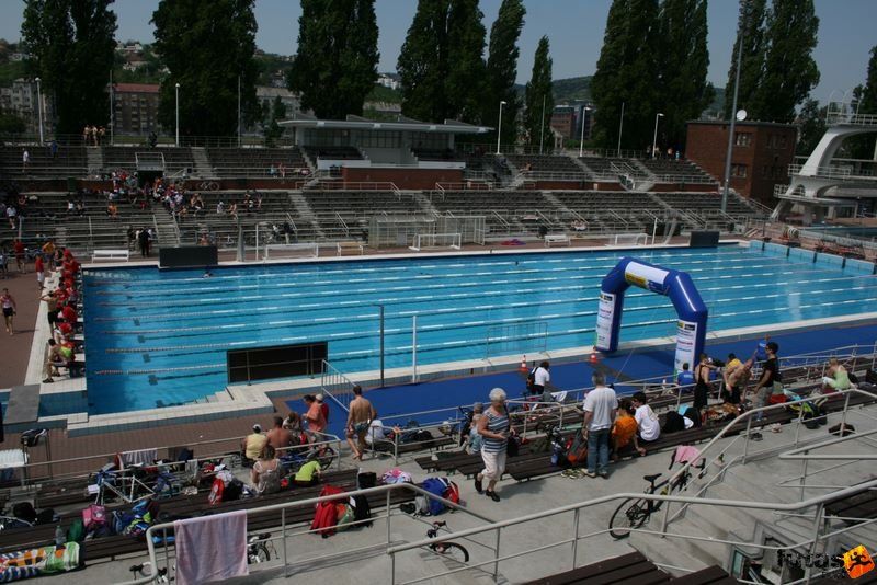 Margitsziget Triatlon, Hajós Alfréd Nemzeti Sportuszoda nyitott 50 méteres medence