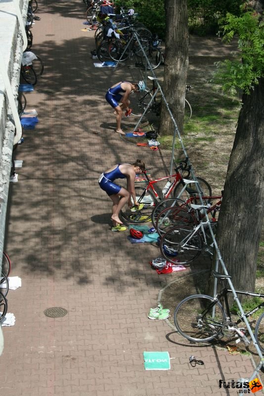 Margitsziget Triatlon, futócipő fel