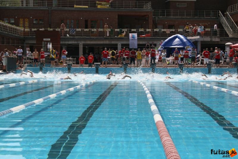 Margitsziget Triatlon,triatlon rajt a Hajós Alfréd Nemzeti Sportuszoda