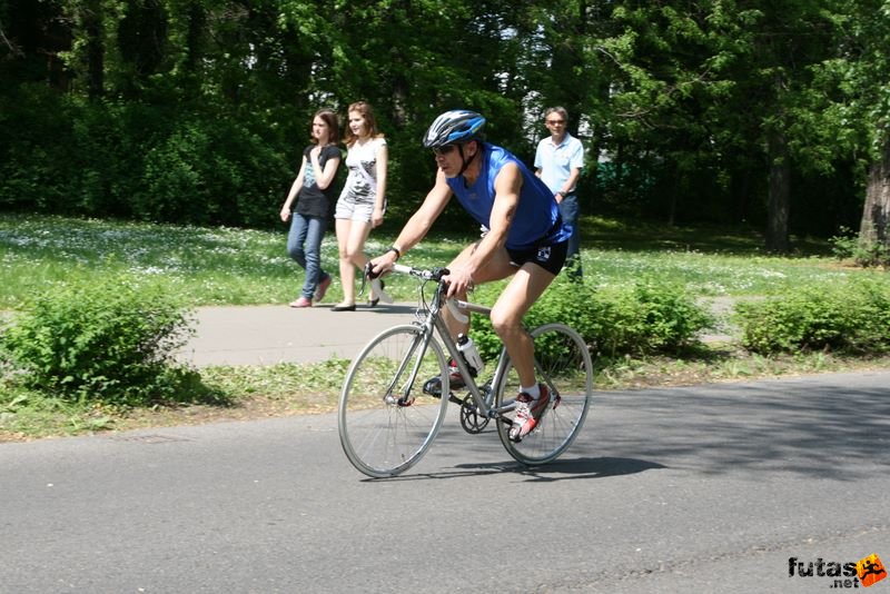 Triatlon Tour Budapest Margitsziget, Steve az első triatlonján