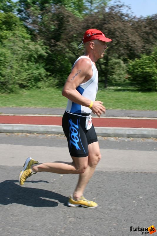 Triatlon Tour Budapest Margitsziget, MOLNÁR ZSOLT futás Margitsziget