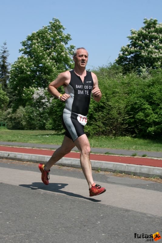 Triatlon Tour Budapest Margitsziget, BARTOS GYÖRGY triatlon futó
