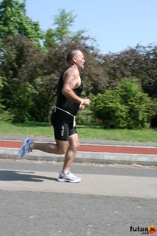 Triatlon Tour Budapest Margitsziget, KISS KÁROLY triatlon futás