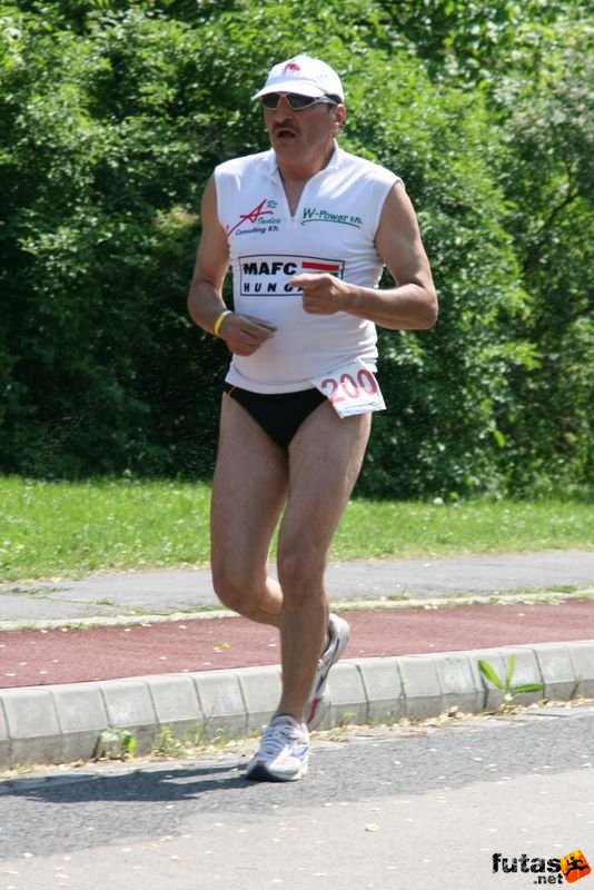 Triatlon Tour Budapest Margitsziget, GÁFOR BÉLA triatlon futás