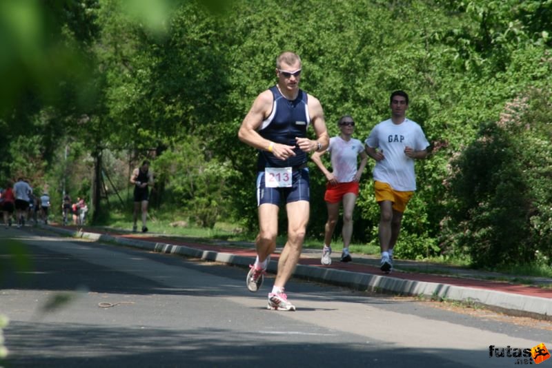 Triatlon Tour Budapest Margitsziget, MOLNÁR ZOLTÁN futás
