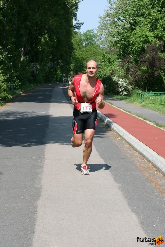 Triatlon Tour Budapest Margitsziget, BORENICH GÁBOR triatlon futás