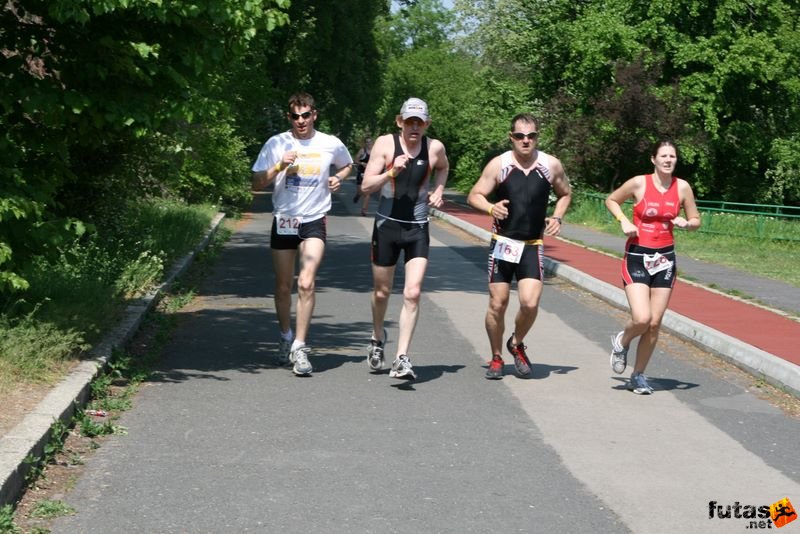 Triatlon Tour Budapest Margitsziget, szigeti triatlon futás