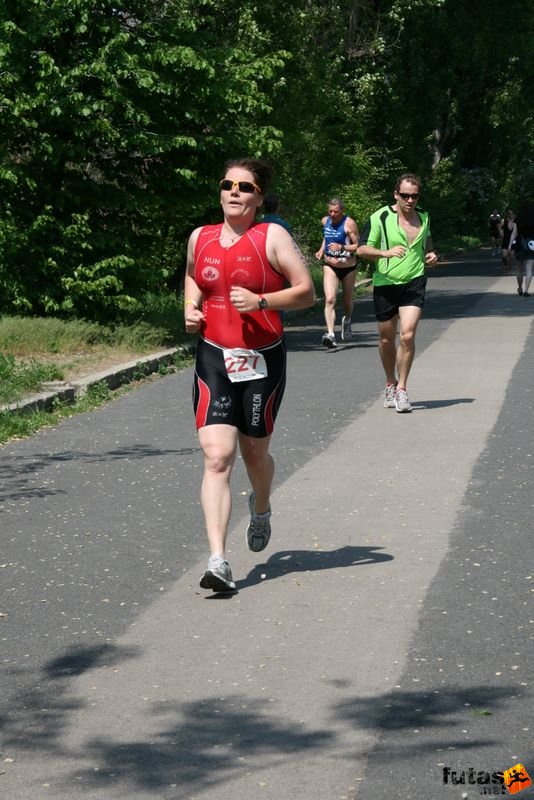 Triatlon Tour Budapest Margitsziget, HORVÁTH BERNADETT triatlon futás