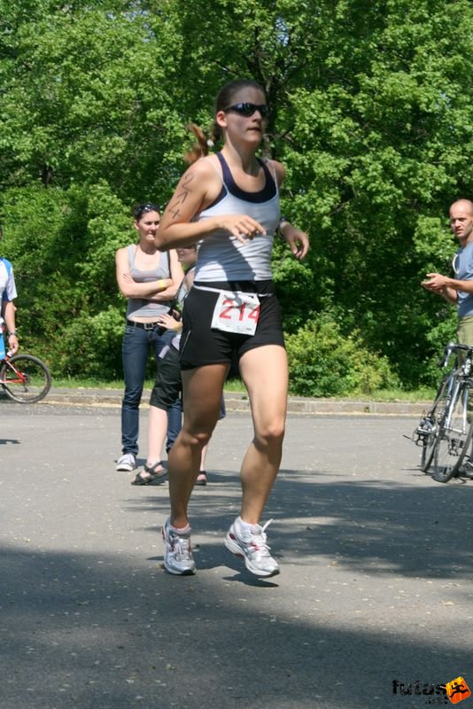 Triatlon Tour Budapest Margitsziget, FISCHER ANITA triatlon futás