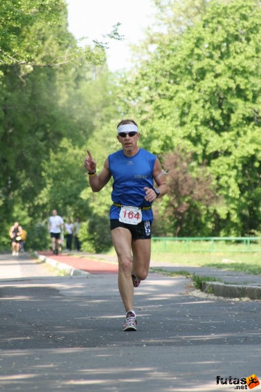 Triatlon Tour Budapest Margitsziget, Steve első triatlon futás