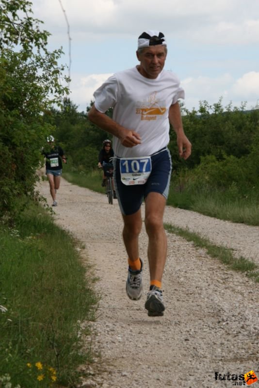 Ultrabalaton futás 2010 futás futók Dörgicse után, Domán Gábor
