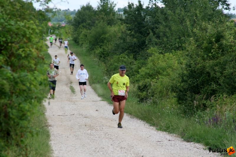 Ultrabalaton futás 2010 futás futók Dörgicse után, Rex Fontana Expressz