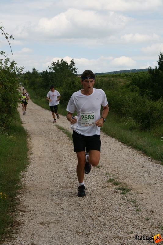 Ultrabalaton futás 2010 futás futók Dörgicse után, Wizz Air futók