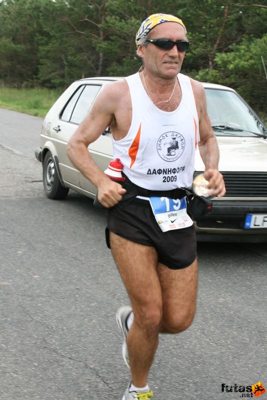 Ultrabalaton Ultramarathon 2010, Pallaruelo Gilles ultrarunner ultrabalaton finisher