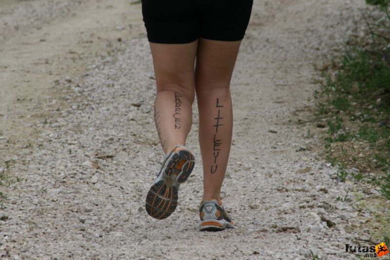 Ultrabalaton Running 2010, Littleyu Debrecen, Mizuno futócipőben fut