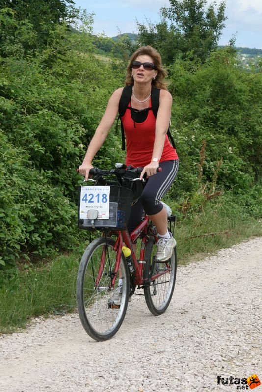 Ultrabalaton Running 2010, Mosoly futás kerékpáros kísérő Hauser MT kerékpárral