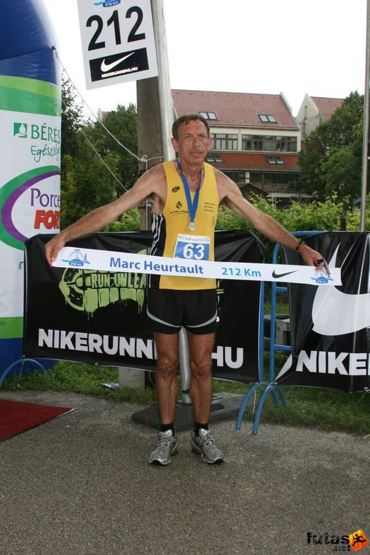 Ultrabalaton Tihany, Marc Heurtault
