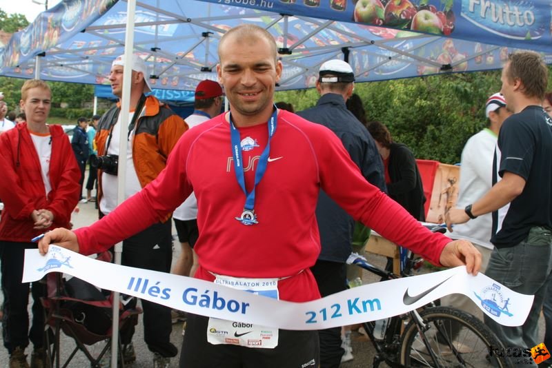 Ultrabalaton Tihany, Ilés Gábor 212 km futás
