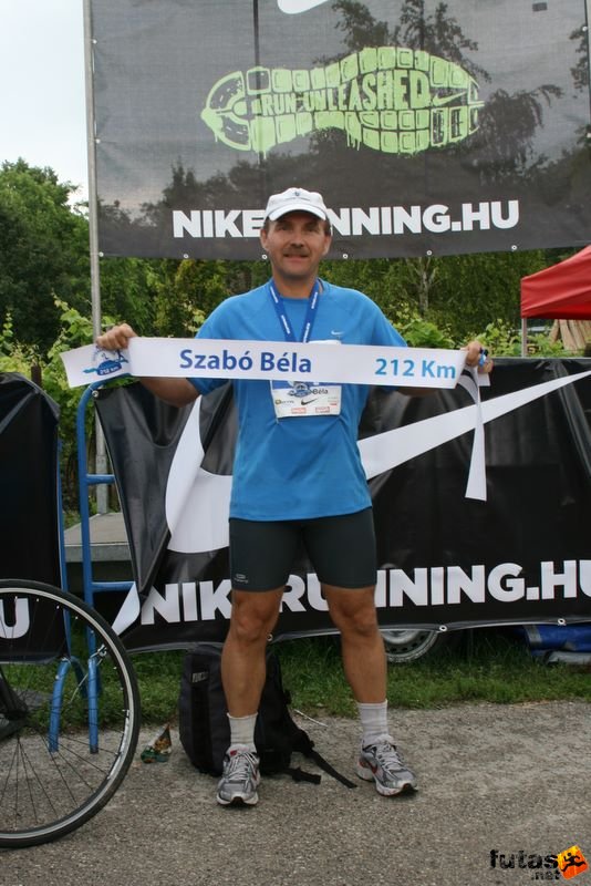 Ultrabalaton Tihany, Szabó Béla a tihanyi célban
