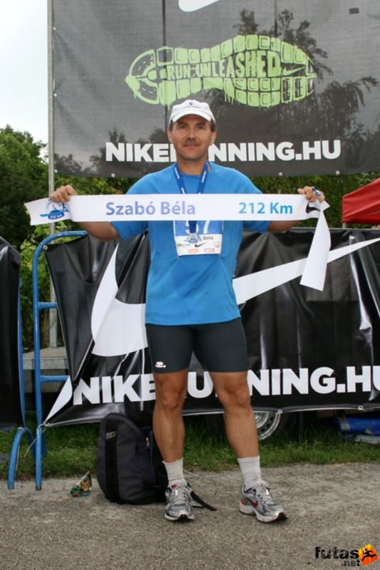 Ultrabalaton Tihany, Szabó Béla 212 km futás