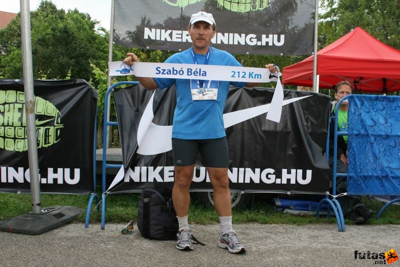 Ultrabalaton Tihany, Szabó Béla 212 kilométer futás