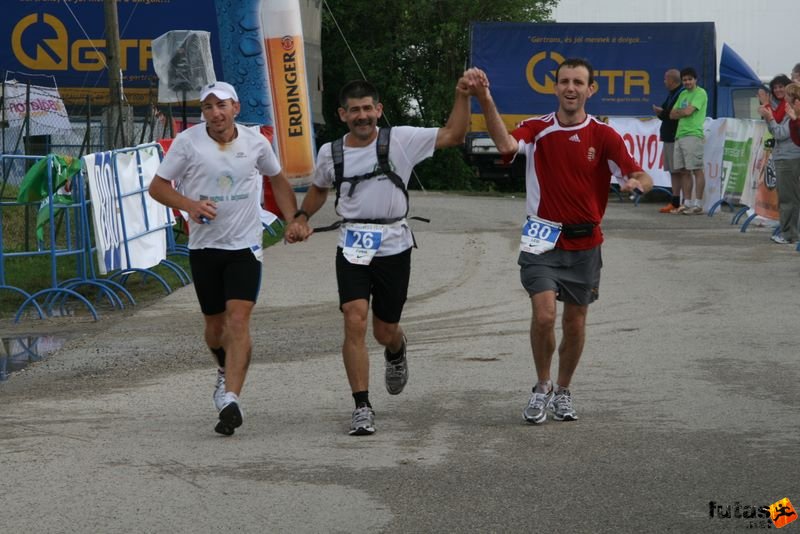 Ultrabalaton Tihany, Bökönyi Zoltán, Egyed János, Lesi Zoltán befutó